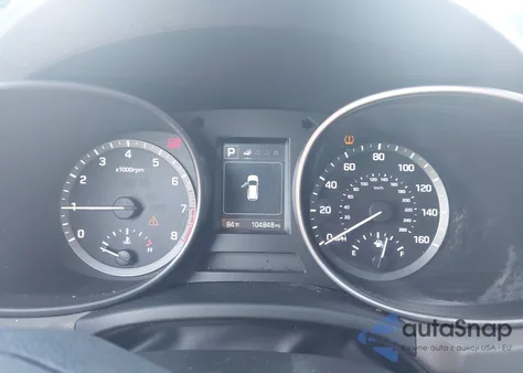 2017 Hyundai Santa Fe Sport 2.4L from USA, damaged, VIN 5XYZU3LB0HG402231